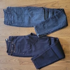 2 pairs of Rockstar Old Navy jeans